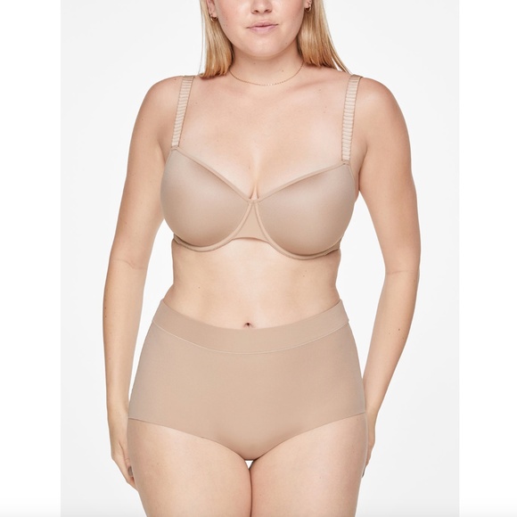 NWT ThirdLove 24/7® Classic T-shirt Bra Taupe - Size 38E - Picture 1 of 7